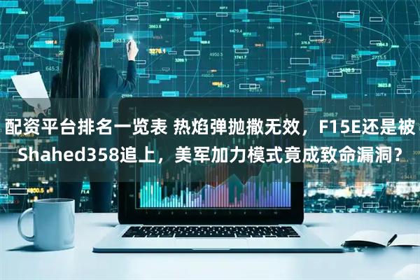 配资平台排名一览表 热焰弹抛撒无效，F15E还是被Shahed358追上，美军加力模式竟成致命漏洞？
